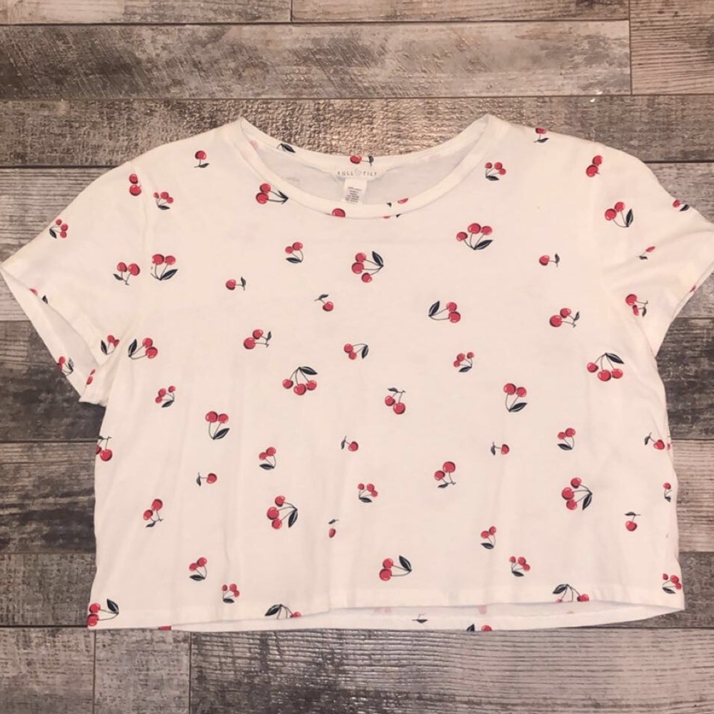 Cherry crop top